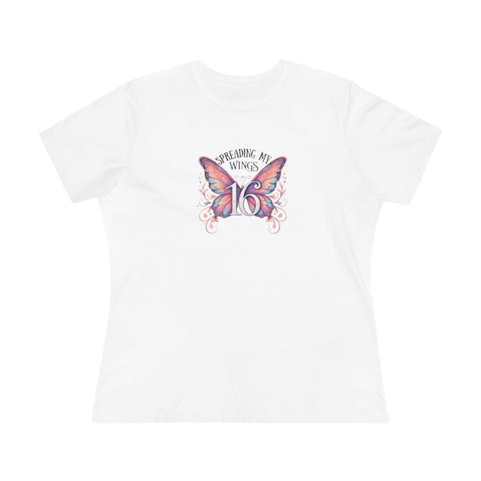 Spread My Wings at 16 - Soaring into a New Chapter 🦋 - Women's Softstyle Tee - Whippie's