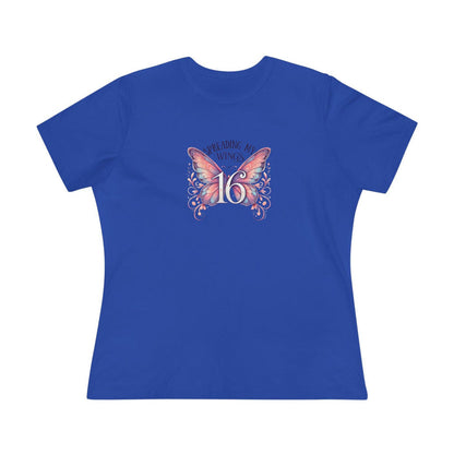Spread My Wings at 16 - Soaring into a New Chapter 🦋 - Women's Softstyle Tee - Whippie's