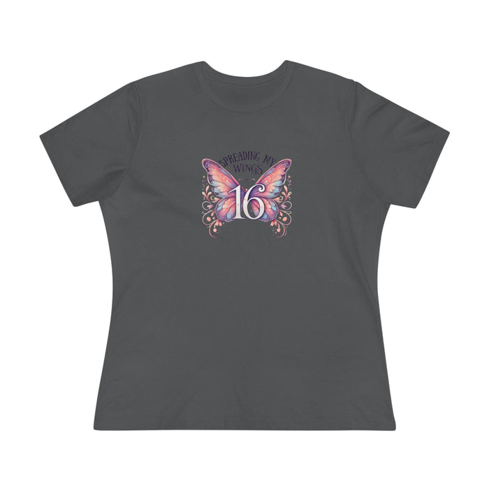 Spread My Wings at 16 - Soaring into a New Chapter 🦋 - Women's Softstyle Tee - Whippie's