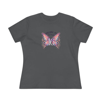 Spread My Wings at 16 - Soaring into a New Chapter 🦋 - Women's Softstyle Tee - Whippie's