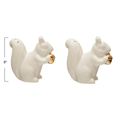 Squirrel Salt & Pepper Shakers