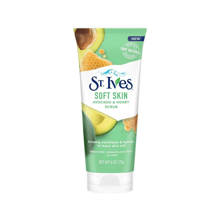 St. Ives Soft Skin Avocado and Honey Scrub 170g