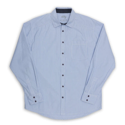 St Tropez | Men's Cotton Pinstripe Button Up Shirt