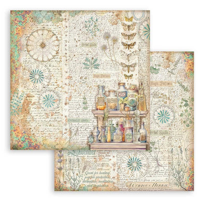 Stamperia - Double-Sided Paper Pad 12"X12" - 10/Pkg - Fortune. Start your paper craft projects with the perfect papers. Ideal for scrapbook pages, greeting cards and more! Acid free. Package contains ten double-sided 12x12 inch sheets (20 designs total). Available at embellish Away located in Bowmanville Ontario Canada