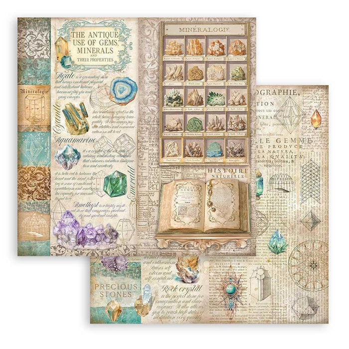 Stamperia - Double-Sided Paper Pad 12"X12" - 10/Pkg - Fortune. Start your paper craft projects with the perfect papers. Ideal for scrapbook pages, greeting cards and more! Acid free. Package contains ten double-sided 12x12 inch sheets (20 designs total). Available at embellish Away located in Bowmanville Ontario Canada