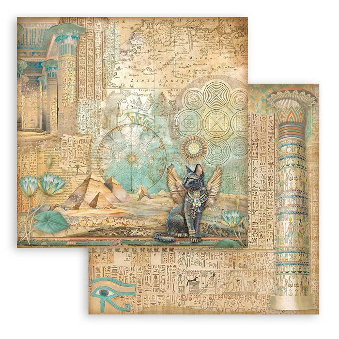 Stamperia - Double-Sided Paper Pad 12"X12" - 10/Pkg - Fortune. Start your paper craft projects with the perfect papers. Ideal for scrapbook pages, greeting cards and more! Acid free. Package contains ten double-sided 12x12 inch sheets (20 designs total). Available at embellish Away located in Bowmanville Ontario Canada
