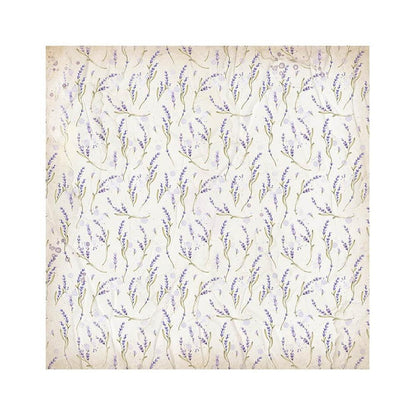 Stamperia - Polyester Fabric 12"X12" - 4/Pkg - Lavender. This fabric can be sewn by hand or machine, or used with craft glue. It can be washed by hand in cold water. Ready to use on greeting cards, mixed media, altered art and more. Available at Embellish Away located in Bowmanville Ontario Canada.