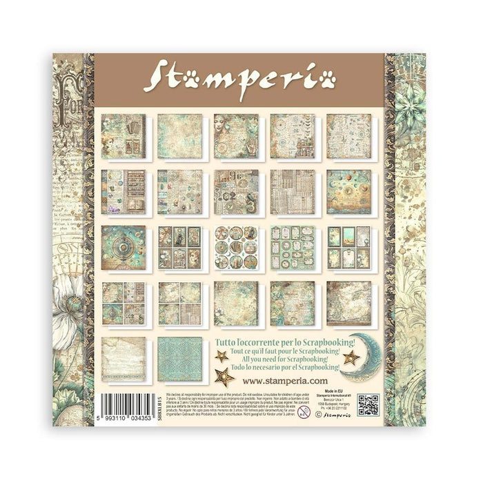 Stamperia - Single-Sided Paper Pad 12X12 - 22 Pack - Fortune