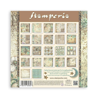 Stamperia - Single-Sided Paper Pad 12X12 - 22 Pack - Fortune