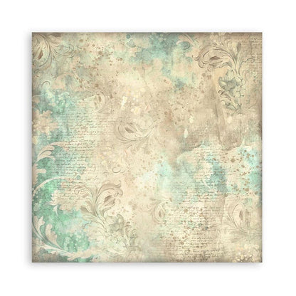 Stamperia - Single-Sided Paper Pad 8"X8" - 22/Pkg - Fortune. All you need for scrapbooking! This package contains twenty-two 8x8 inch sheets of single-sided paper, each in different designs. Acid free. Available at Embellish Away located in Bowmanville Ontario Canada.