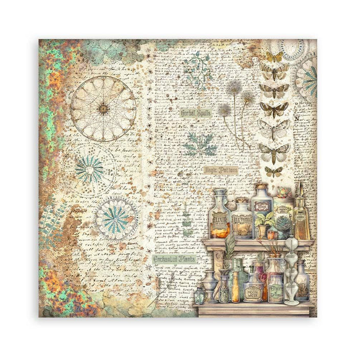 Stamperia - Single-Sided Paper Pad 8"X8" - 22/Pkg - Fortune. All you need for scrapbooking! This package contains twenty-two 8x8 inch sheets of single-sided paper, each in different designs. Acid free. Available at Embellish Away located in Bowmanville Ontario Canada.