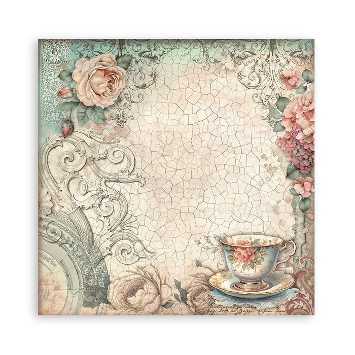 Stamperia - Double-Sided Paper Pad 8"X8" - 22/Pkg - Brocante Antiques. All you need for scrapbooking! This package contains 22 sheets of 8x8 single-sided cardstock. Available in a variety of designs, each sold separately. Acid Free.