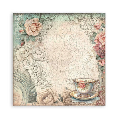 Stamperia - Double-Sided Paper Pad 8"X8" - 22/Pkg - Brocante Antiques. All you need for scrapbooking! This package contains 22 sheets of 8x8 single-sided cardstock. Available in a variety of designs, each sold separately. Acid Free.