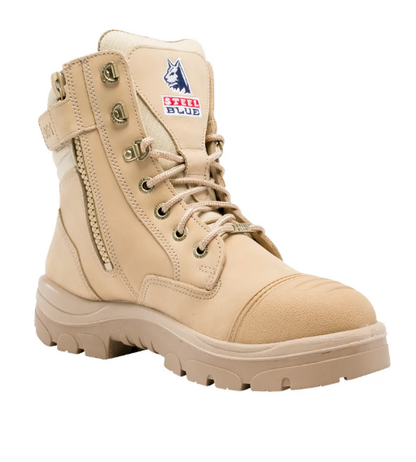 Steel Blue Men's Southern Cross with Side Zipper-Steel Toe #812961