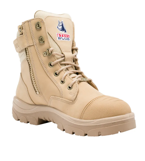 Steel Blue Men's Southern Cross with Side Zipper-Steel Toe #812961
