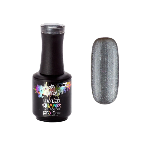 Steel the Day - UGGP-A0807 Urban Graffiti Gel Polish 15ml   Naio Nails
