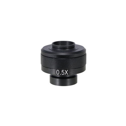 Stereo Compatible Adjustable 0.5X Coupler, SKU SZ27026132, three quarter front view