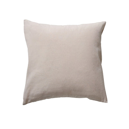 Stitch Honey Bee Embroidered Cushion Natural