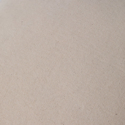 Stitch Honey Bee Embroidered Cushion Natural