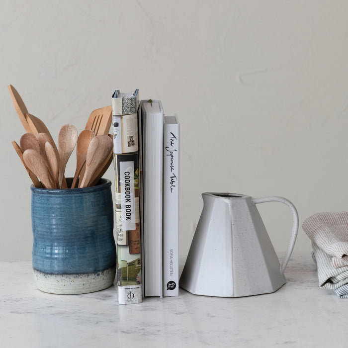 Stoneware Utensil Holder/Crock