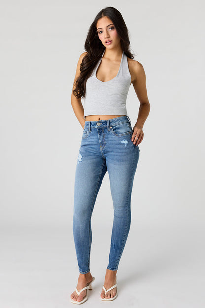 Stretch High Rise Skinny Jean