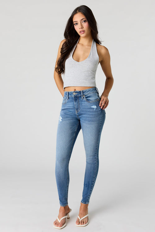 Stretch High Rise Skinny Jean
