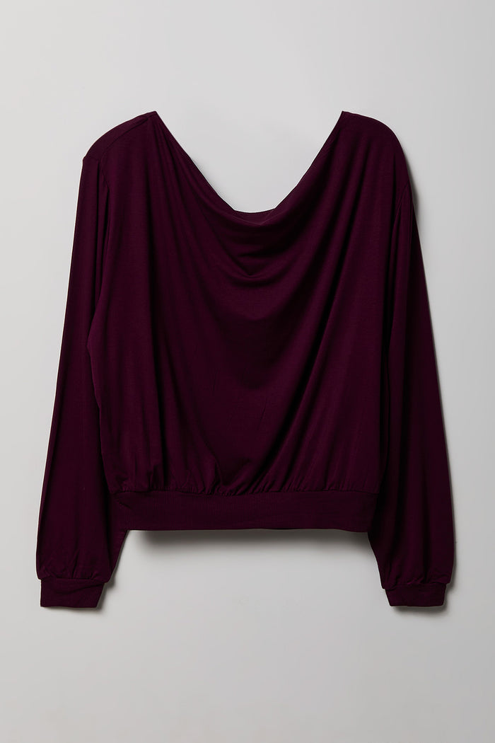 Studded Off Shoulder Top