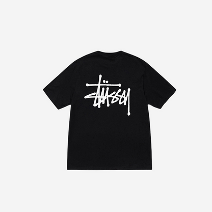 STUSSY BASIC TEE BLACK