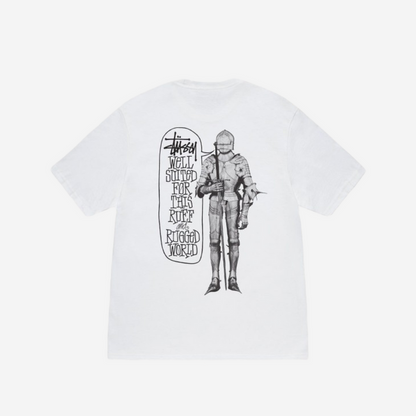 STUSSY WELL SUITED TEE WHITE