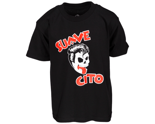 Suave Cat Kid's Tee - Front