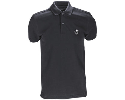 Suavecito Black Polo Shirt - Front