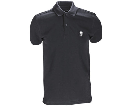 Suavecito Black Polo Shirt - Front