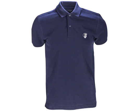 Suavecito Navy Polo Shirt - Front