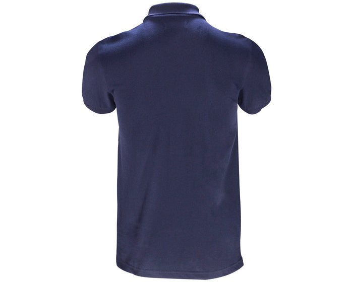 Suavecito Navy Polo Shirt - Back