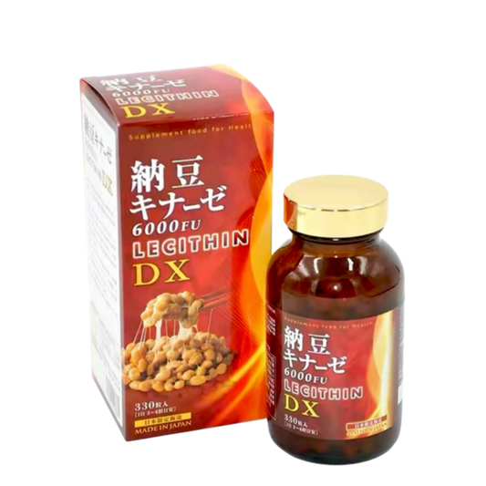 SUN BioChem NATTO KINAZE 6000FU LECITHIN DX - myernk