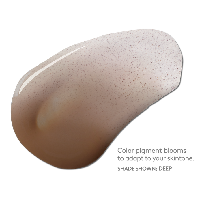 Sunforgettable® Total Protection™ Face Shield SPF 50 Flex swatch in deep || Deep