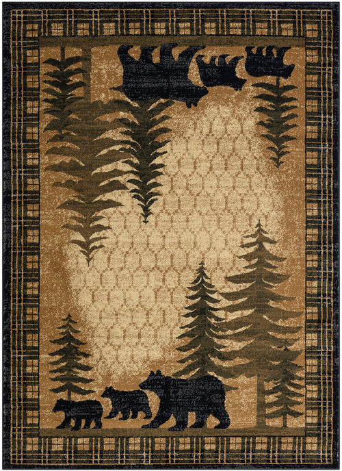 Sunset Valley Cub Country Antique Area Rug