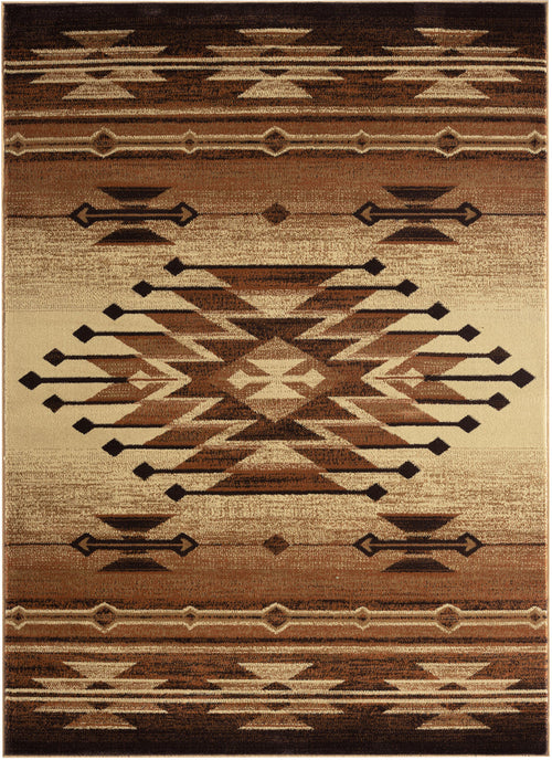 Sunset Valley Pueblo Antique Area Rug