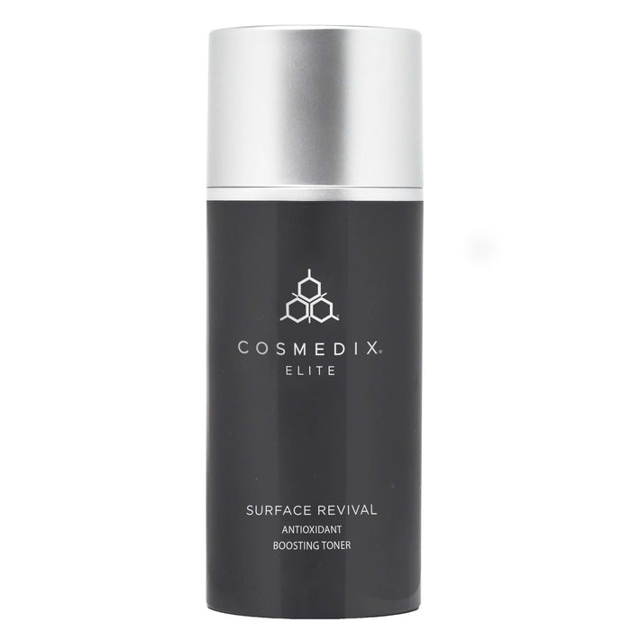 Surface Revival Antioxidant Boosting Toner bottle with silver cap and dark label