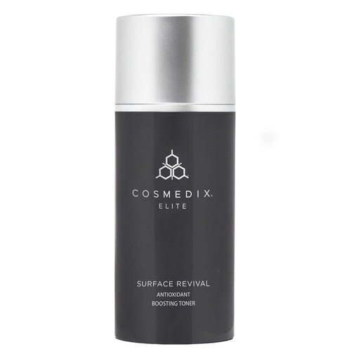 Surface Revival Antioxidant Boosting Toner bottle with silver cap and dark label