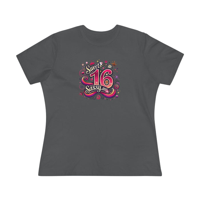 Sweet, Sassy, and 16 - Celebrate in Style! 🎉 - Women's Softstyle Tee - Whippie's