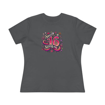 Sweet, Sassy, and 16 - Celebrate in Style! 🎉 - Women's Softstyle Tee - Whippie's