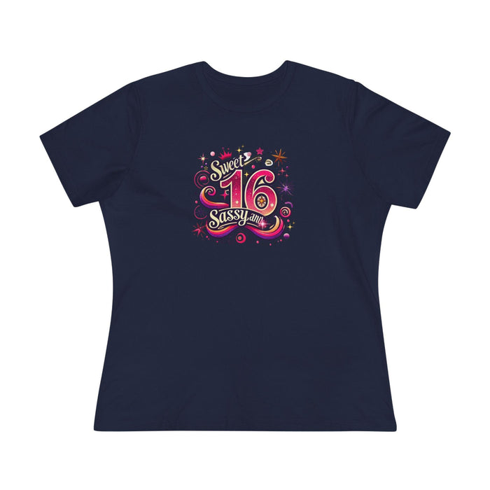 Sweet, Sassy, and 16 - Celebrate in Style! 🎉 - Women's Softstyle Tee - Whippie's