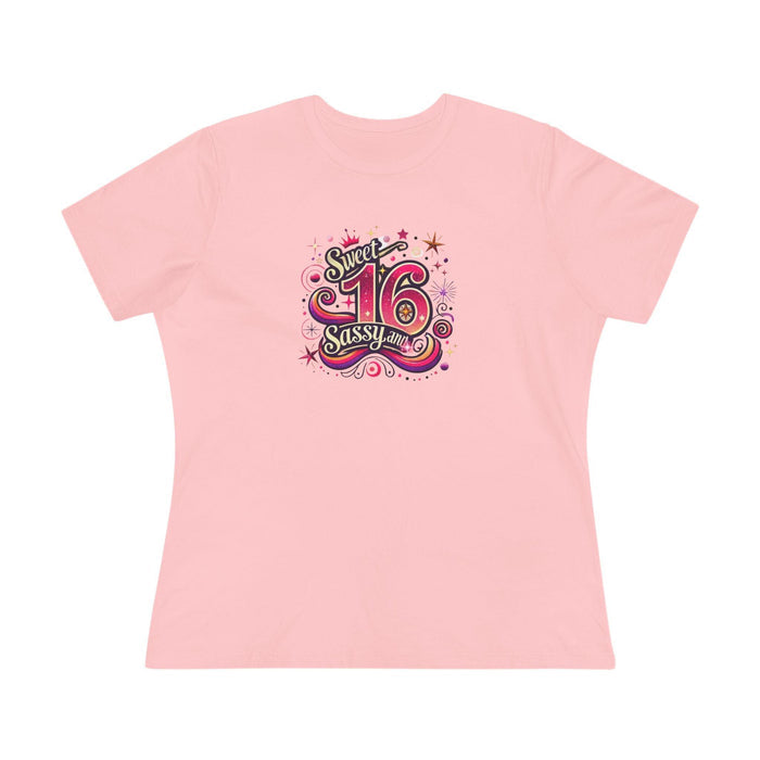 Sweet, Sassy, and 16 - Celebrate in Style! 🎉 - Women's Softstyle Tee - Whippie's