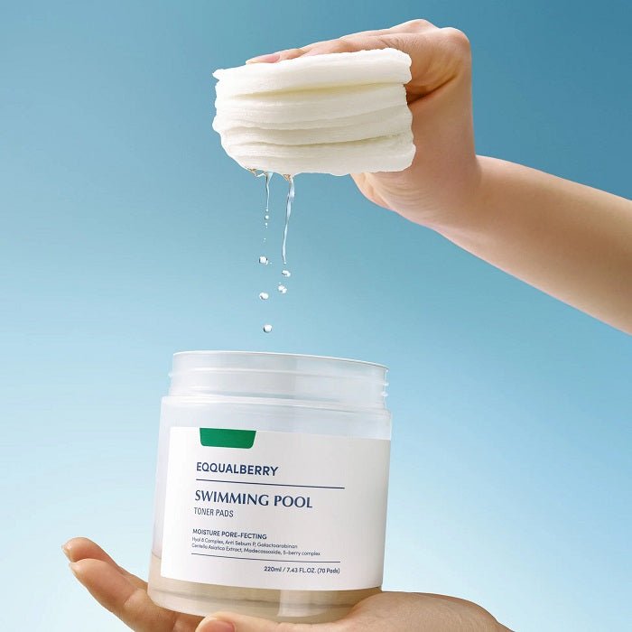 SWIMMING POOL TONER PADS - Dischete Exfoliante Pentru Reducerea Excesului De Sebum - skinseen.ro