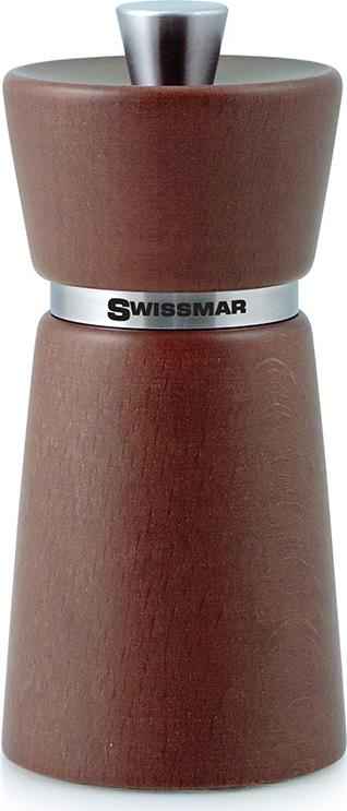 Swissmar - Connoisseur Hamburg 4.75" Chestnut Stain Pepper Mill (12cm) - SMP1201HC - DISCONTINUED