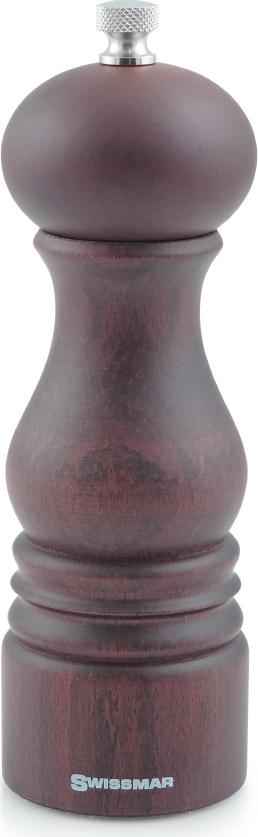 Swissmar - Culinary Castell 7" Walnut Stain Salt Mill (18cm) - SMS1801CWA - DISCONTINUED