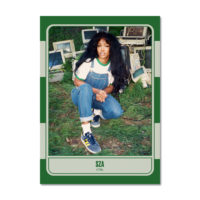 SZA Fleer Trading Card