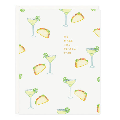 Taco Marg Perfect Pair Card