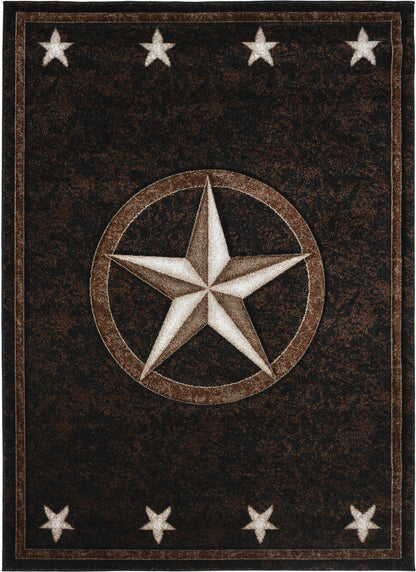 Tacoma Fort Worth Black Area Rug